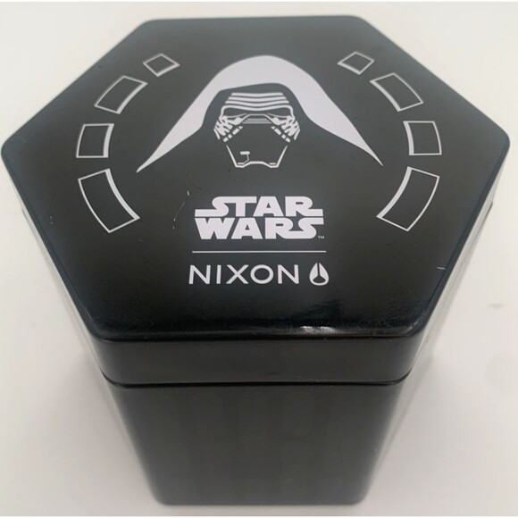 NIXON X STAR WARS Kylo Ren Sentry Woven Band Watch with Original Box and Manual - Picture 12 of 12